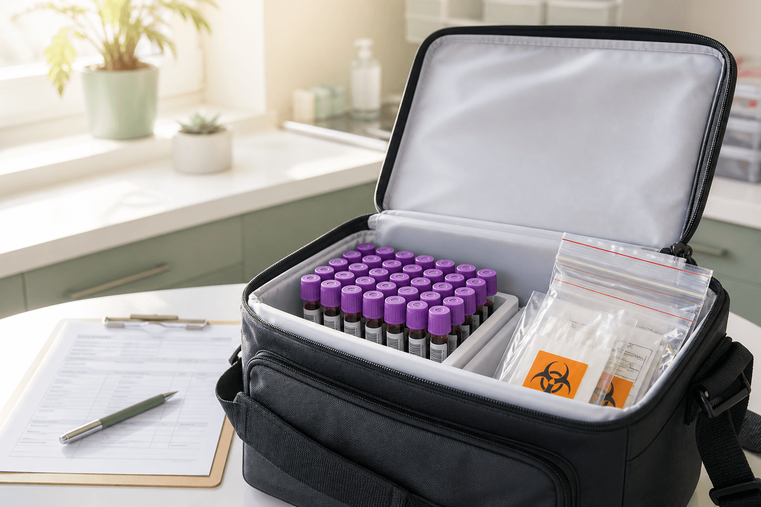 Medical courier specimen transport services